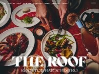 Website Screenshot THE ROOF rooftop bar & bistro