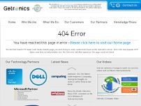 Screenshot for getronics.com