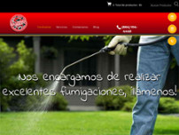 BAJAMEX FUMIGACIONES website screenshot