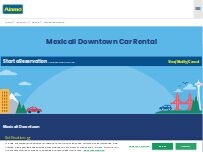 Website Screenshot Alamo Rent A Car