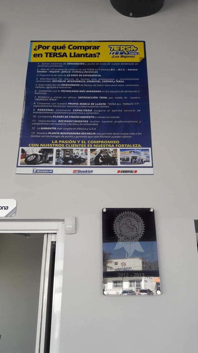 Images TERSA Llantas San José del Cabo