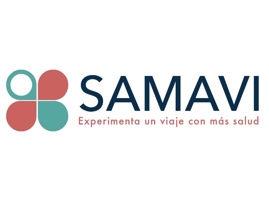 SALUD MAS VIAJES Logo