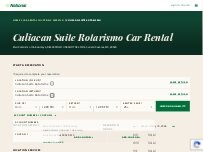 Website Screenshot National Car Rental