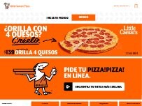 Website Screenshot Little Caesars Pizza Rafael Cuervo