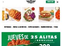 Website Screenshot Wingstop Cd. Victoria