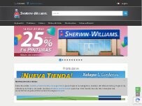 Website Screenshot Sherwin Williams Torres Landa León