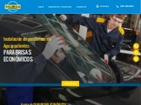 Website Screenshot Parabrisas Económicos