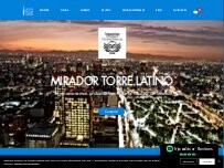 Website Screenshot Mirador Torre Latinoamericana