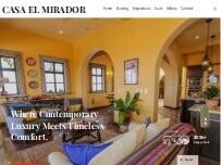 Website Screenshot CASA EL MIRADOR