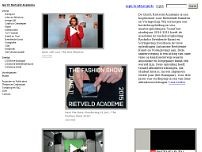 Screenshot for www.gerritrietveldacademie.nl