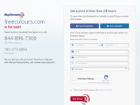 Screenshot for http://www.freecolours.com