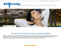 Screenshot for http://www.ergomotion.nl