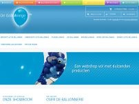 Screenshot for www.deballonnerie.nl