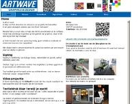 Screenshot for www.artwave.nl