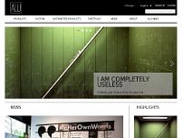 Screenshot for www.alu.com