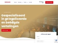 Website Screenshot Aapeha Talen Tolken & Vertalen