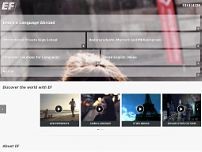 Screenshot for www.ef.com