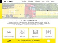 Screenshot for www.hulshoff.nl