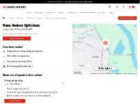 Website Screenshot Hans Anders Opticien Huissen