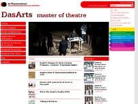 Screenshot for www.dasarts.nl