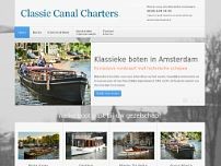 Screenshot for www.classiccanalcharters.com