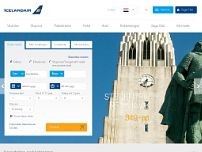 Screenshot for www.icelandair.nl