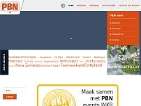 Screenshot for www.pbn.nl