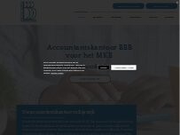 Website Screenshot Accountantskantoor BBB voor het MKB