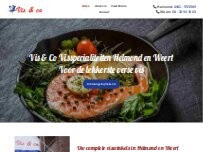 Website Screenshot Vis & Co Visspecialiteiten Helmond