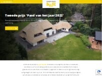 Website Screenshot Rietdekkersbedrijf Kloosterman en van Raalte