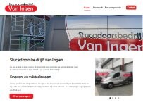 Website Screenshot Stukadoorsbedrijf J H van Ingen