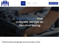 Website Screenshot Auto Garage & Wasstraat Osinga