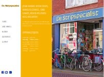 Website Screenshot De Stripspecialist