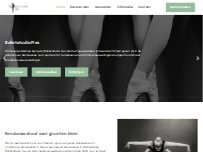 Website Screenshot Balletstudio Flex