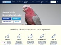 Website Screenshot Dierentehuis Stevenshage
