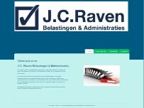 Website Screenshot Belastingen & Administraties J C Raven