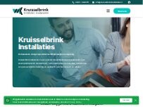 Website Screenshot Kruisselbrink Installaties