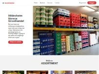Website Screenshot Hildesheim Horeca Groothandel