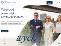 Website Screenshot Wyck Notarissen