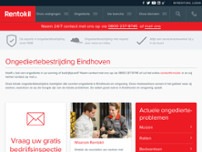 Rentokil Ongediertebestrijding Best website screenshot