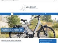 Website Screenshot Van Ussen Tweewielers