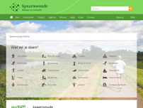 Recreatieschap Spaarnwoude website screenshot