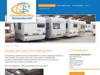 Hoekenburcht Caravanstalling website screenshot