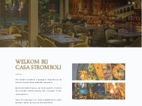 Website Screenshot Casa Stromboli Pizzeria