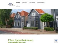 Website Screenshot Z & co Hypotheken en Verzekeringen