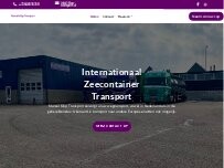 Website Screenshot Marcel Klop Transport