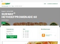 Website Screenshot Subway