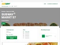 Website Screenshot Subway
