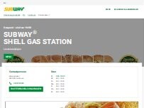 Website Screenshot Subway