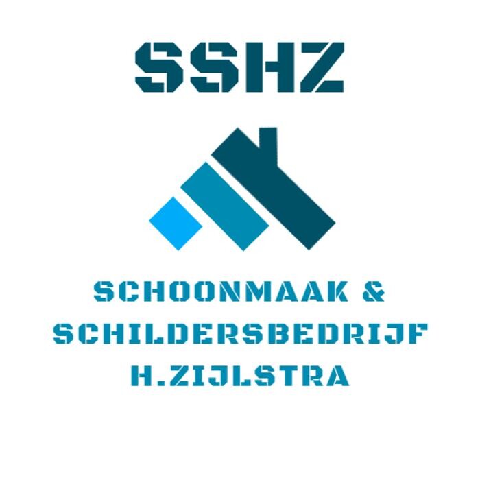 SSHZ Schoonmaak & schildersbedrijf H.Zijlstra Logo